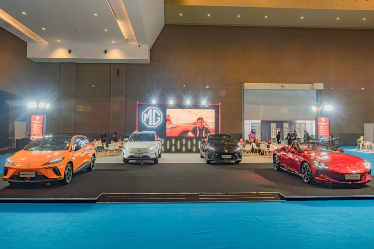 MG Ikut PEVS 2025 dengan Tiga Mobil Listrik Unggulannya