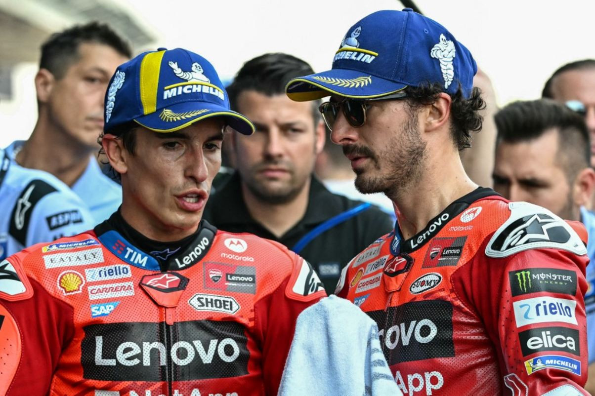 Marc Márquez Tetap Unggul, Apa Pesan Ducati untuk Pecco Bagnaia?