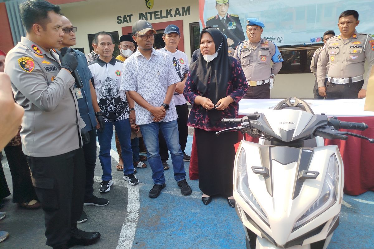 Guru Maidatul Terkejut, Sepeda Motor Honda Vario 125 Putih Muncul di Depan Matanya Setelah 10 Hari tragedi