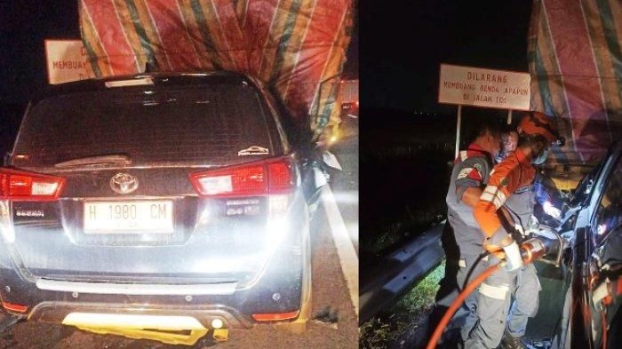Kecelakaan Mengerikan: Innova Melaju Hingga 100 Km/jam Tertabrak Truk di Tol Pemalang, Dua Jiwa Hilang