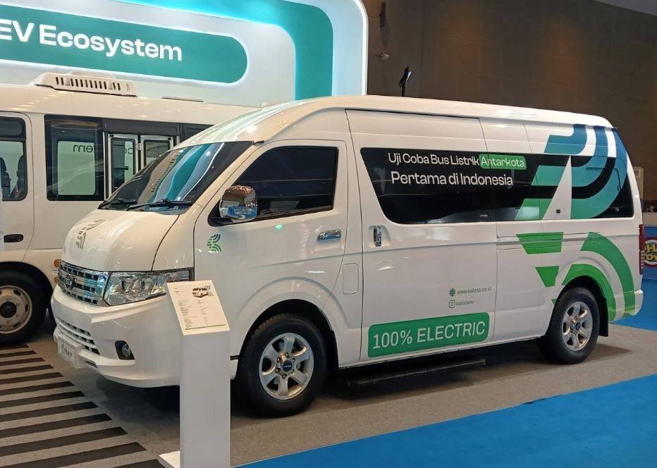 Seri Bus Listrik Antar Kota Kalista yang Menggoda, Hadir Seperti Toyota HiAce, Tampil di PEVS 2025