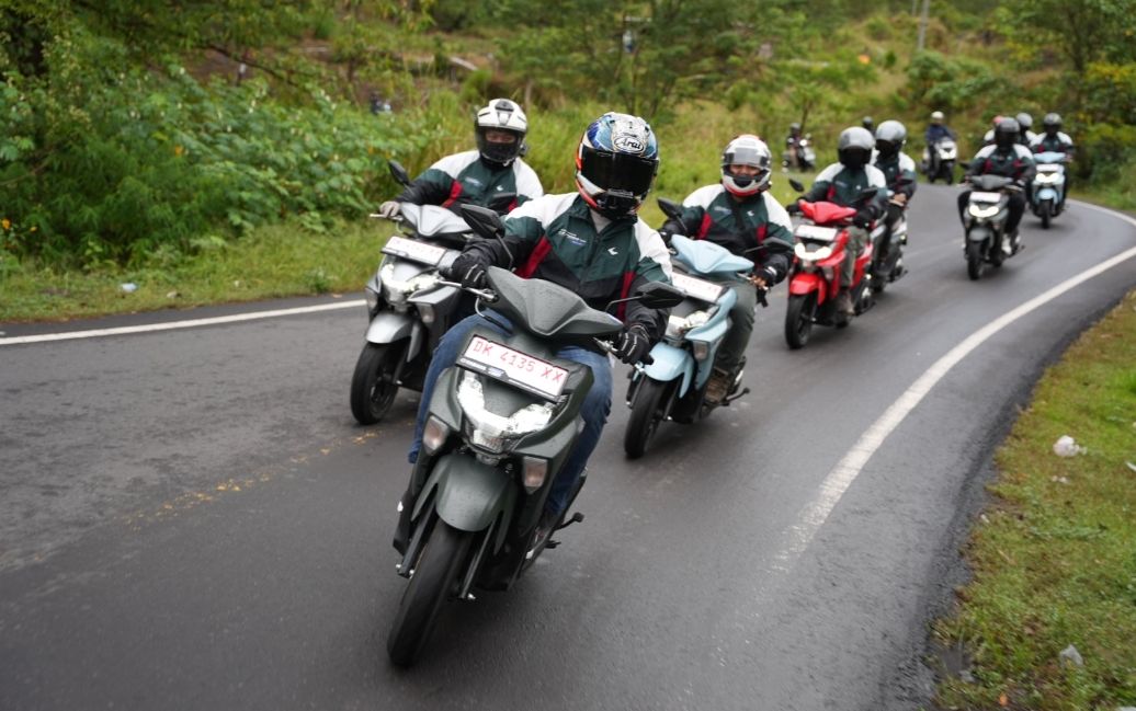 Yamaha Gear Ultima di Pulau Bali: Hemat Bbm Sampai Tetes Terakhir