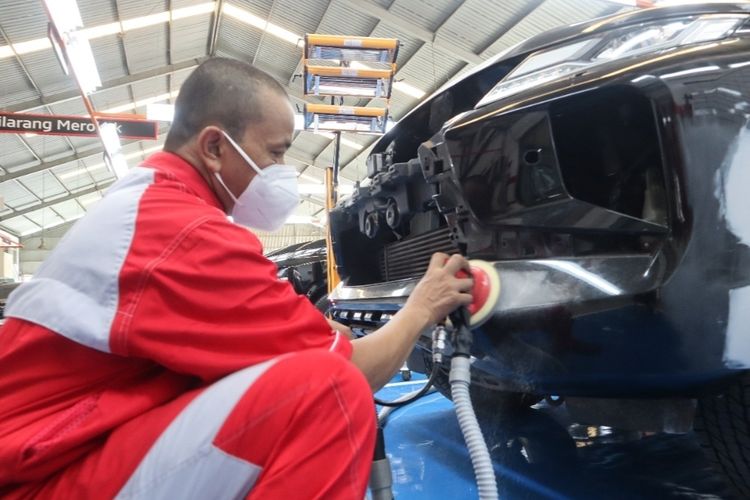 Mitsubishi Surabaya Bangun Layanan Penyegaran Body Pertama di Kota Ini, Nyaman untuk Pemilik Mobil
