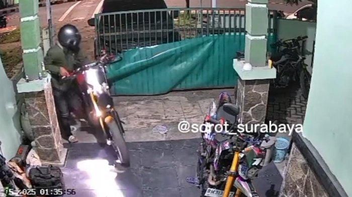 KLX150L Hilang dalam Sekejap di Area Militer, Kunci Ganda Tidak Berguna Hanya dengan Melompat