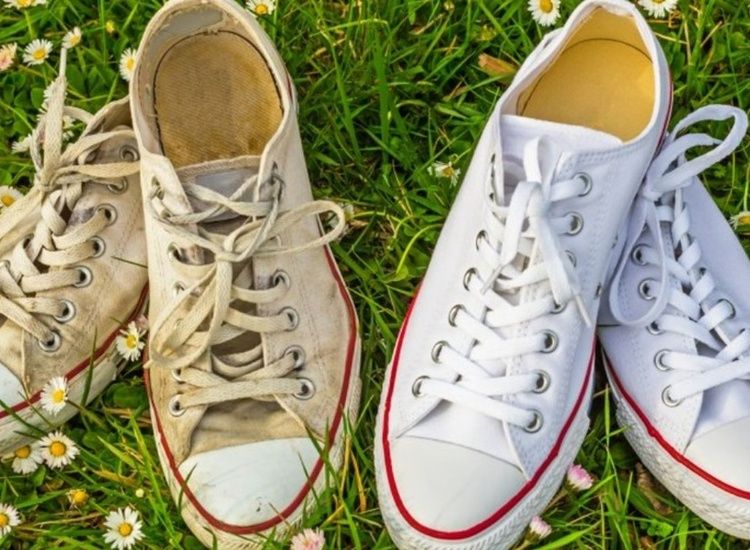 Cara Membuat Sepatu Putih Bersinar Kembali dengan 4 Bahan Alami dari Dapur Anda