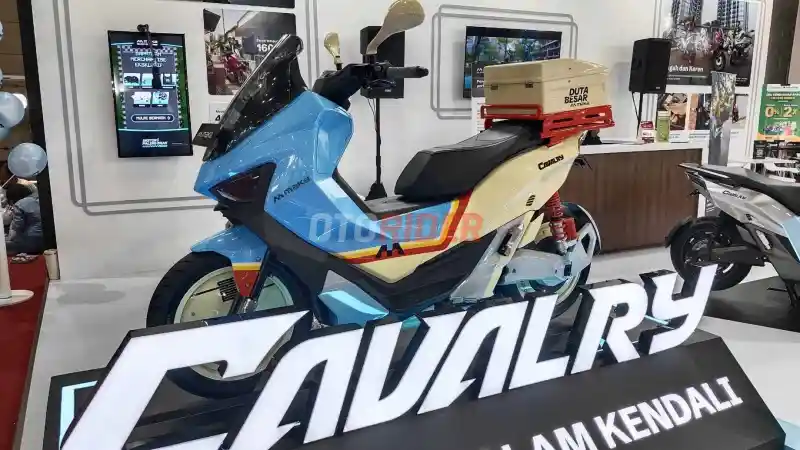 Modifikasi Unik Motor Listrik MAKA Cavalry: Duta Baru Sheila On 7
